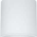 Aspen Creative 58302A, Drum Uno Lamp Shade, Off White, 8" Top x 8" Bottom x 8" Height, Slip UNO 36mm