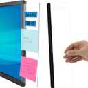 MDOZQ Office Desk Accessories 2pcs Computer Monitor Memo Board Message Board Supplies for Women Men Sticky Note Holder Home Desktop Decor