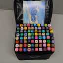 FROKO Alcohol Markers, 80 Colors Dual Tip Art Marker,Coloring Marker, markers for adult coloring books no bleeding