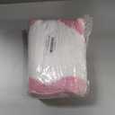 Pink Scalloped Bow Non-Slip Bath Mat - Absorbent Microfiber Shower Rug, Preppy Cute Funny Bathroom Decor, Machine Washable Bathtub Rug (Pink, 20" X 32")