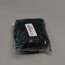 RSLOVE Sexy Lingerie Babydoll Outfits - Women V Neck Corset 2 Piece Nightwear Lace Sheer Mesh Chemise with Thong (Medium, Black)