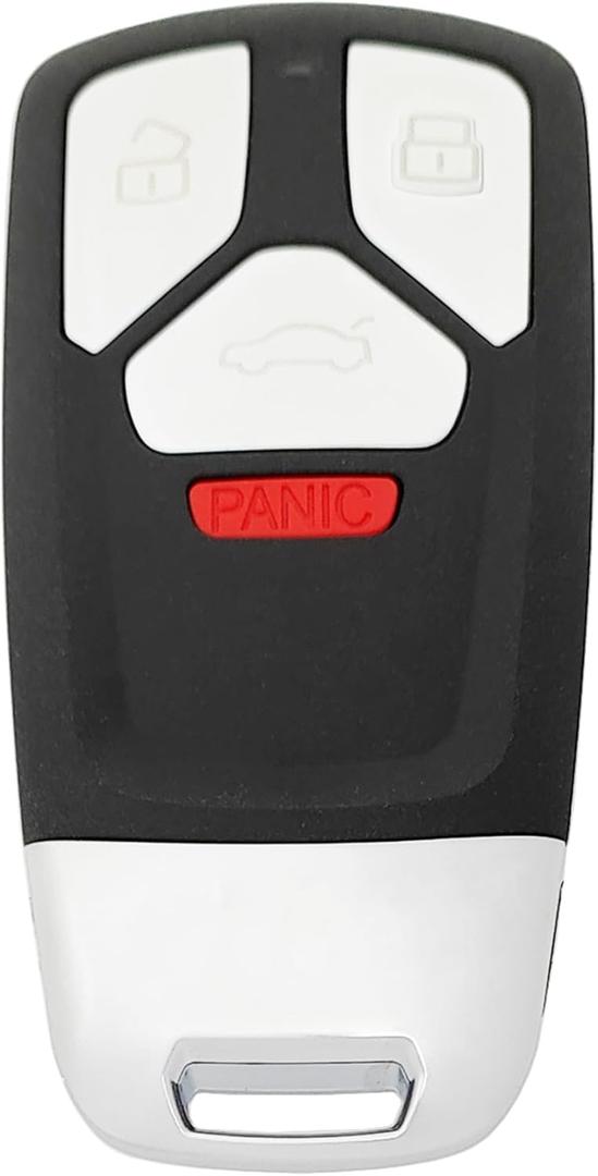 Replacement Remote Key Fob Cover fit for Audi A4 A5 Q5 Q7 TT TTS S4 S5 RS4 RS5 Smart Key Fob Shell Case