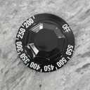1190573 Thermostat Stove Knob Dial - Off/200-550F Replacement Part Control Compatible with Southbend Range Oven Kitchen Burner Accessories 2PCS