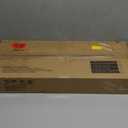 QEEIG Bathroom Shelves 24 inches Long Wall Shelf 24 x 9 inch Set of 2, White (008-60W) (23.6", B. White)