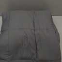 Topblan Weighted Blanket for Adults 20lbs, Breathable Cooling Weighted Blanket, High Breathability Heavy Blanket, Soft Material with Glass Beads for All Season, Sofa Bed, 60"x80" Queen Size, Dark Grey