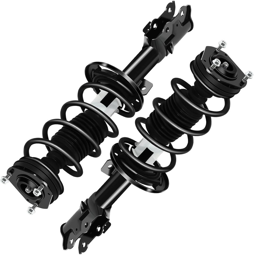 Complete Struts Shock Absorbers Fits for 2010-2013 for Ford Fiesta cciyu Quick Struts Assembly Front Pair Struts