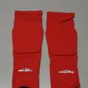COOLOMG Basketball Knee Pads Compression Leg Sleeves for Volleyball Football Weightlifting Red M