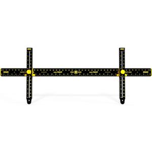 Crescent Creative Products Hang It Perfect Pro Picture Frame Wall Hanging Tool With Level, Black, 36 Inch