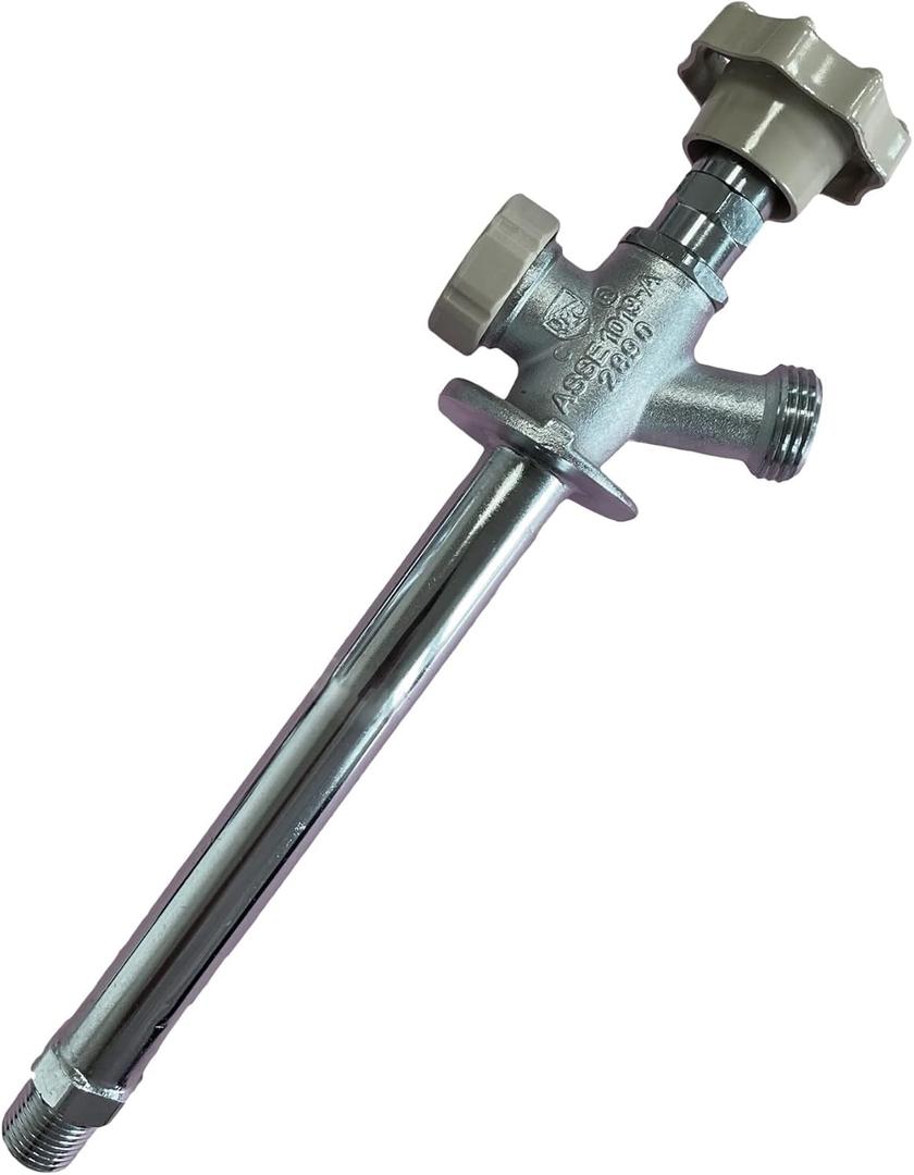 PROFLO PF73ASD12 Not For Potable Use 1/2" x 12 Bronze Anti Siphon Sillcock - N/A