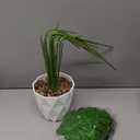 Der Rose 28" Fake Plants Large Artificial Monstera Faux Plants Indoor with White Pot for Home Office Living Room Decor