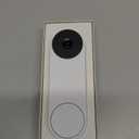 Google Nest Doorbell (Wired, 3rd Gen) - 2K Video and Gemini, Live View, Night Vision, 2-Way Audio - Works with Google Home - 2025 Model - Snow