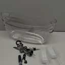 KITHELP 2 PCS Ice Buckets for Parties, 5.5L Ice Bucket with Scoops and Metal Wine Bottle Opener, Mimosa Bar Supplies Beverage Tub for Champagne, Beer, Cocktail