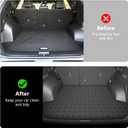 Cargo Mat Custom Fit for 2022-2025 2026 Hyundai Tucson Cargo Liner Trunk Mat - All Weather Cargo Mat Trunk Liner for 2026 2025 2024 2023 2022 Tucson Accessories Black