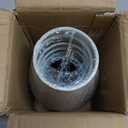 Set of 6 Chandelier Lamp Shades 5 Inch, Mini Barrel Lampshades Clip On for Table Lamp Wall Lamp Replacement, Natural Linen Mini Lamp Shade, 3.5x5x5.5in (Top Height Bottom)