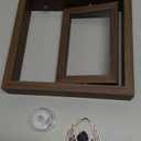 SOITIS Sympathy Gifts Memorial Picture Frame for Loss of Loved One - Memorial Gifts for Loss of Mom, Dog in Loving Memory Picture Frame, Condolences Gift for Loss, Rotate Display for Two 4x6 Photos Memorial Photo Frame (Brown)