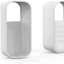 Holicfun Silicone Cover for myQ Smart Garage Door Video Keypad - Only Compatible with Right-Angle 20 Mounting Bracket Installation - White