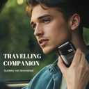 Tulzim Electric Foil Shaver for Men: Cordless Electric Razor for Face & Beard - 3 Floating Blades, 100-Min Runtime, USB-C Fast Charge, IPX7 Waterproof for Travel, Silver Grey