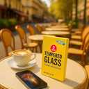 2 x Screen Protector for iPhone 16  6.1  3-Pack [9H Hardness] Tempered Glass  Scratch and Impact Resistant, Easy Install  High Sensitivity  Case-Friendly