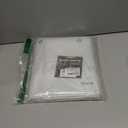 Barossa Design Shower Curtain Liner with 6 Magnets - Heavy Duty PEVA Plastic Shower Curtain for Bathroom, Waterproof Vinyl & See Through Bath Liner, Metal Grommets - Clear, 72x72