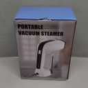 Vacuum Steamer for Clothes, 3200Pa Suction Handheld Clothes Steamer, Dual Mode, LED Display, Portable Travel Steamers for Clothes, Steaming & Ironing 2 In 1, 160ml Water Tank (for 110-120V) - Black