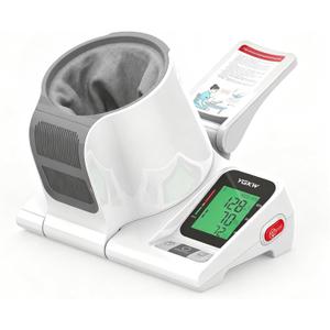 Blood Pressure Monitor, No-Wrap Barrel-Type Upper Arm Monitor for Home Use