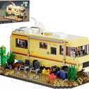 Breaking RV Adventure Building Set, AFOL Upgraded Classic Scene, Compatible with Lego for Adults, for Adults and Avid Fans