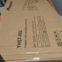 Aheaplus Computer Desk with 3 Drawers, Home Office Desk with File Drawer & Power Outlet, 59'' Gaming Desk with Led Lights, Long Work Desk with Storage, Printer Cabinet and Monitor Shelf, Rustic Brown