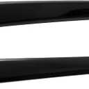 For Subaru Crosstrek GU 2024 Glossy Black Center Grille Grill Strip Trim 2pcs Car Accessories (Not fit for Crosstrek Wilderness version)