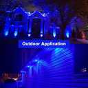 LED Par38 Blue Light Bulb - 15W(100Watt Equivalent) Blue LED Light Bulbs, E26 Base Flood Light Bulbs Perfect for Party Decoration, Porch, Home Lighting, Halloween, Christmas, Outdoor, 2 Pack