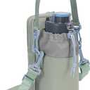 Wandering Nature Water Bottle Holder with Strap 32oz Insulated Water Bottle Carrier Sling Bag with Phone Pocket Water Bottle Pouch for Hiking Walking(Patent Pending)