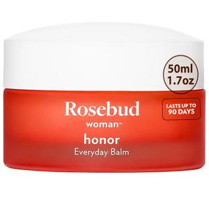 Rosebud Woman Honor Vaginal Moisturizer Balm  Natural Feminine Care for Dryness, Irritation & Itch Relief  Hormone-Free, Organic, OB/GYN-Approved Intimate Hydration (90-Day Supply)