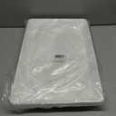 Serving Tray Platter, 5 Pcs Food Tray for Veggie Fruit Snack Dessert Cookie Cheese, Food Trays for Party Supplies Display, Plastic Platters for Serving Food, Large White Trays, BPA Free (16.0'' x 11'' (5 Pack))