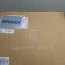Giraffe Tools AW405/8MB Retractable Garden Hose Reel 5/8" x 90 ft PRO Metal Bracket, Heavy Duty, Any Length Lock Hose Reel, 90ft, Dark Grey
