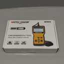 MOTOPOWER MP69033 Car OBD2 Scanner Code Reader Engine Fault Scanner CAN Diagnostic Scan Tool for All OBD II Protocol Cars Since 1996, Yellow