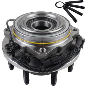 PAROD 515130 4x4 4WD Front Wheel Bearing Hub Assembly Compatible with 2011-2016 F-250 F-350 Super Duty,8Lug w/ABS