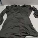 Women Long Sleeve Jumpsuit Workout Bodycon Romper with Pants Zip Up Unitard Sexy One Piece Full Bodysuits,XL