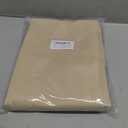 Outdoor Curtains for Patio Waterproof - Weatherproof Porch & Gazebo Curtains, Grommet Top and Tab Bottom Drape,1 Panel, 52" W x 108" L, Beige