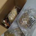 Thyle 20 Pcs Christmas Nativity Scene Manger Shed Kits Miniature Stable for Christmas Nativity Table Top Decor Including Thatched Roof, Fence, Farm Animals, Hay Bales & Tools Firewood Pile Cow