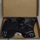 PoyPet No Pull Dog Harness, No Choke Front Lead Dog Reflective Harness, Adjustable Soft Padded Pet Vest with Easy Control Handle for Small to Large Dogs(Black, S)