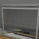 ROLOVE Lighted Vanity Mirror with Lights, LED Makeup Mirror with 3 Color Modes, Touch Dimming, Wall Mountable & Tabletop, Dressing Room Mirror with 10X Magnification, 22x19 Inch, White