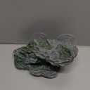 kathson Turtle Basking Platform Baby Tortoise Climbing Ramp Shale Reptiles Dock Resting Terrace Stone Aquarium Ornament Rock Landscaping Decoration for Frogs Newts (Medium Size:8.2Lx3.3Wx3.1H)