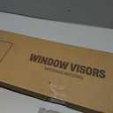 Window Visors for 2000-2006 Chevrolet(Chevy) Tahoe & GMC Yukon (Not fit Yukon XL), Rain Guards Shields Vent Deflector Shade Dark Smoke 2002-2006 Cadillac Escalade, Tape-On, 4PCS