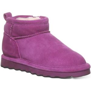 BEARPAW Shorty Youth Ankle Boot | Comfortable & Durable Slip-On Winter Boot for Kids, Multiple Colors & Sizes 1