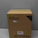 NCYP Small 9.8 x 5.6 x 7.7 Inch Wedding Glass Cards Box with Slot - Gold Envelope Card Holder for Birthday Party Reception, Home Indoor Decor - Slot Length 7.1 Inches (No Lock)