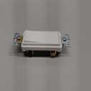 ENERLITES 4-Way Decorator Paddle Rocker Light Switch, Clamp Down Wiring, Grounding Screw, Residential Grade, 15A 120V/277V, UL Listed, 94150-W, White