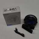 Gaiatop Portable Clip on Fan Battery Operated, Small Powerful USB Desk Fan, 3 Speed Quiet Rechargeable Mini Table Fan, 360° Rotate Personal Cooling Fan for Home Office Stroller Camping Black Blue