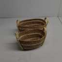 Small Bamaboo Basket 2Pcs