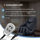 Upgraded 11560 & 11560UX for inseat tranquil ease Lift Chair Remote Replacement relaxor Raffel Systems 5 Pin Lighted Hand Control Replace tranquil ease HC-6601-FR2 HC-6022-PR2 Power Recliner Switch