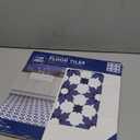 FloorPops Zellige Peel & Stick Floor Tiles, Blue (12-in by 12-in)