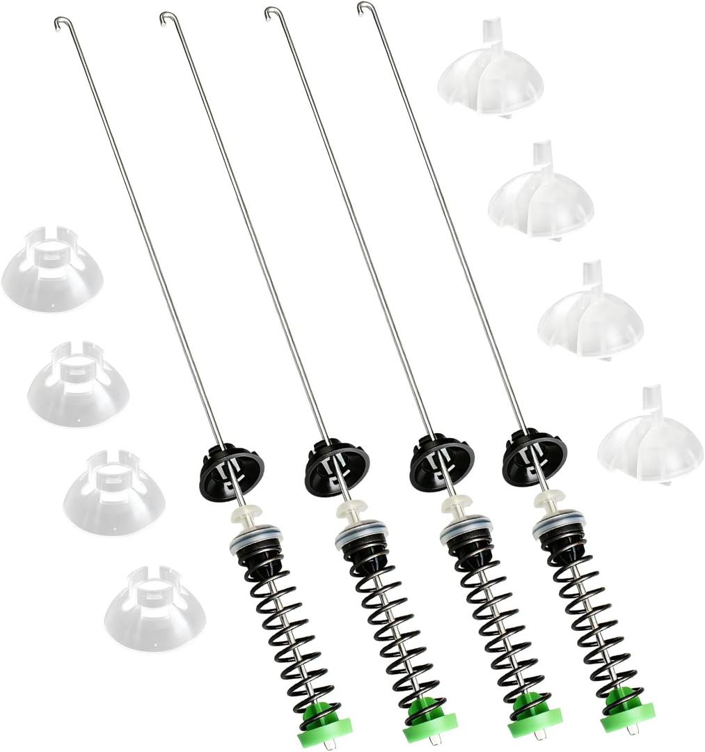W11130362 Washer Suspension Rod Kit, 4-Pack for Whirlpool Maytag